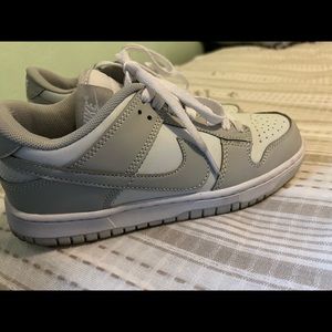 Nike dunks gray ⭐️⭐️